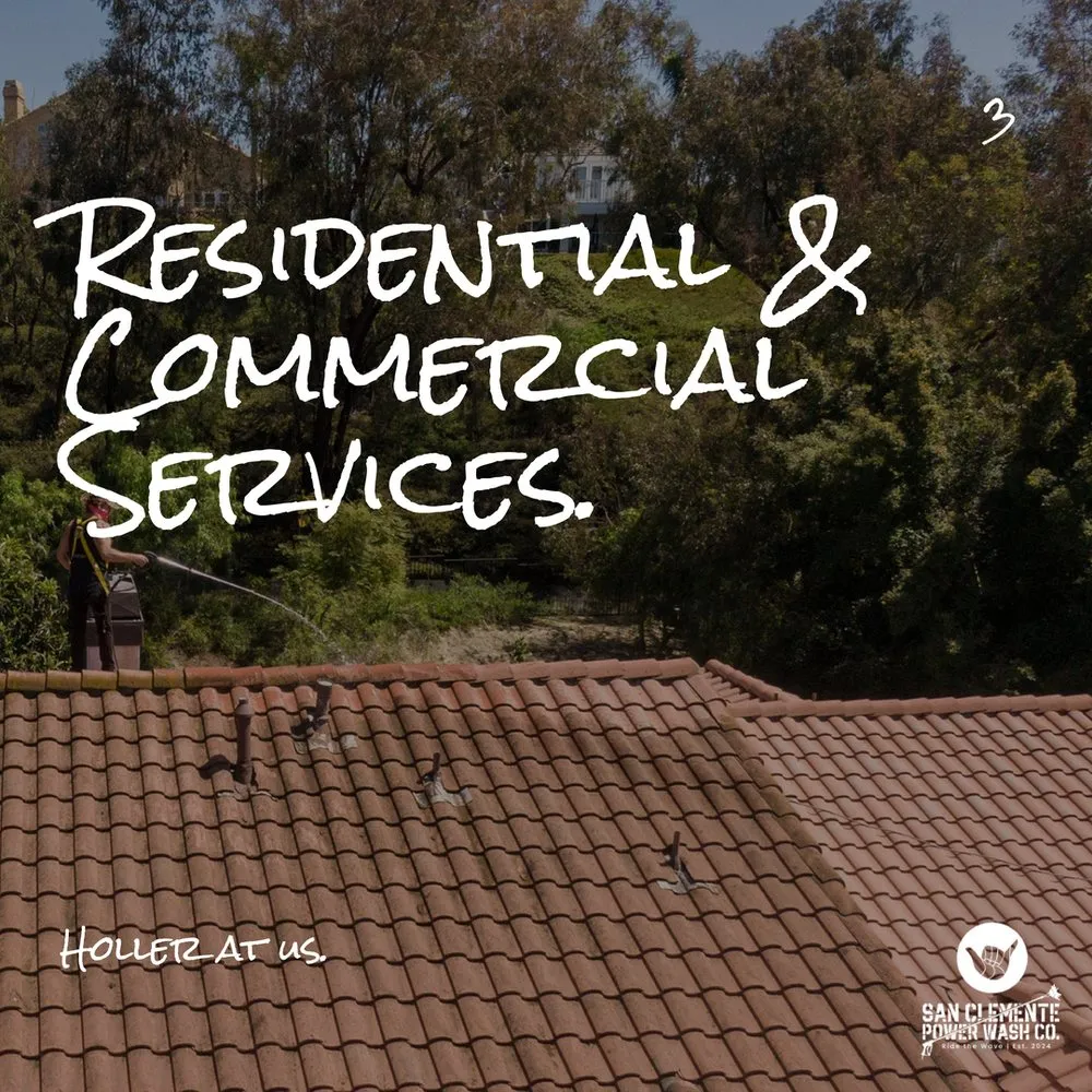 Slide of San Clemente Power Wash