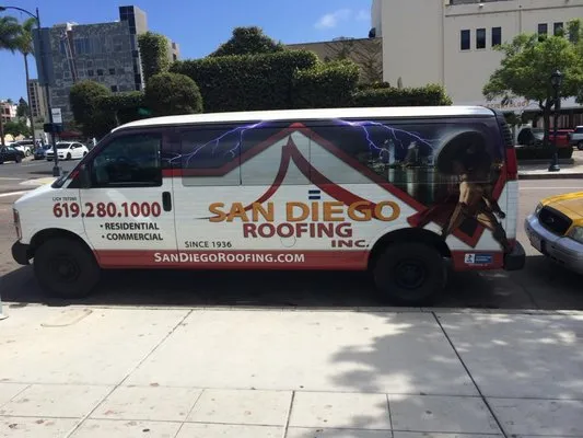 San Diego Roofing Logo