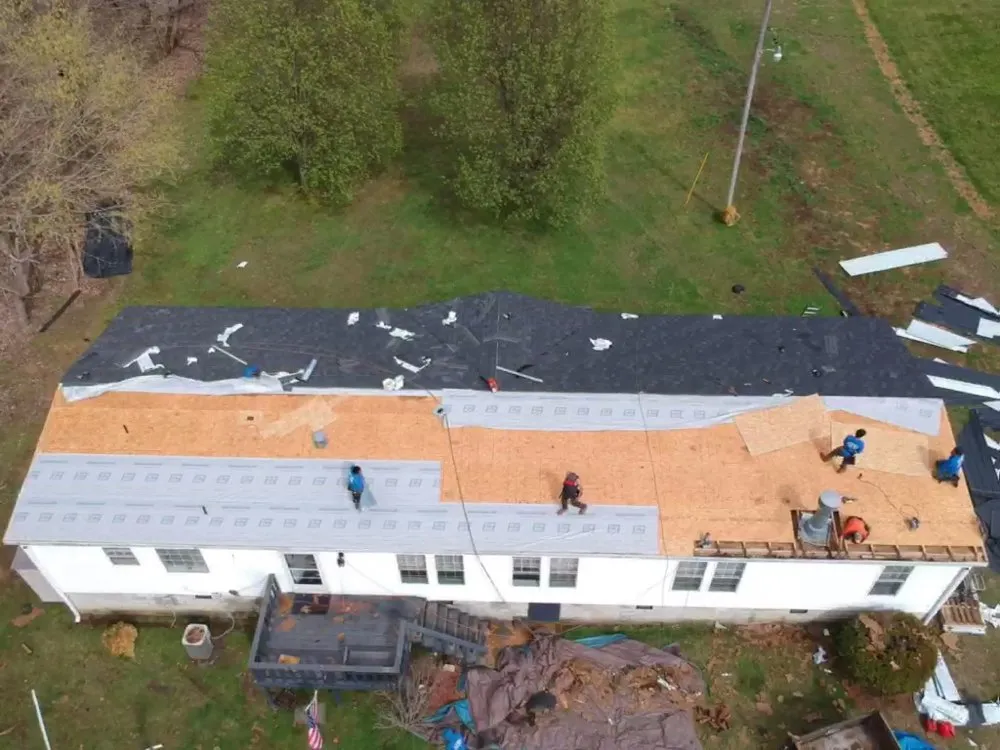 Slide of Sanchez Roofing