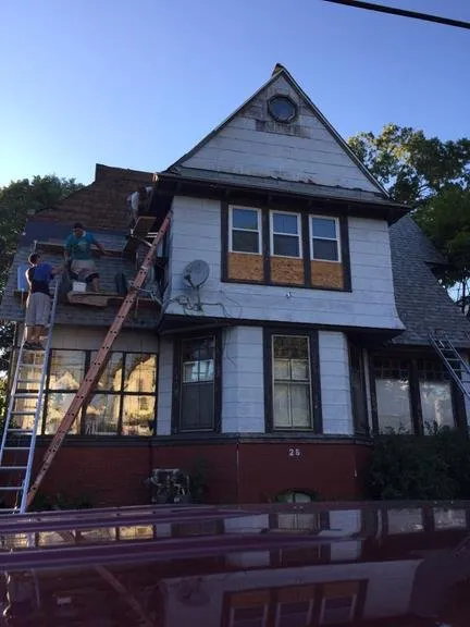 Slide of Sanchez Roofing