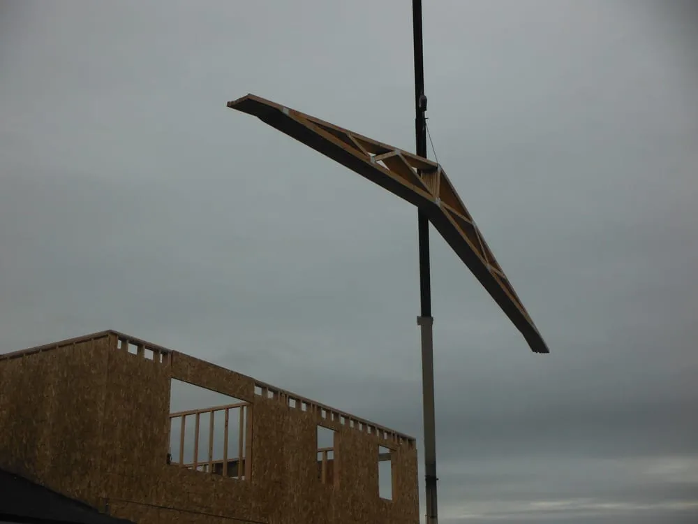 Emergency roof installation in Scio, OR by Sandberg Construction