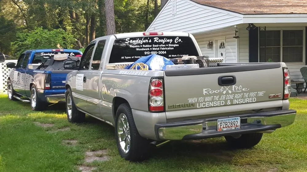Slide of Sandefur Roofing Co