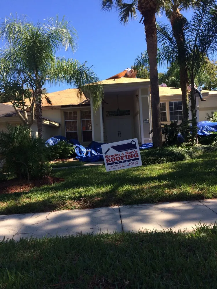 Slide of Sander and Sons Roofing