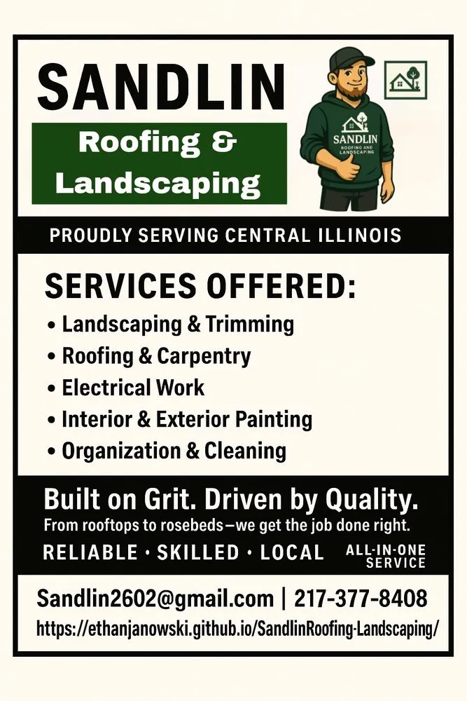 Slide of Sandlin Roofing & Landscaping