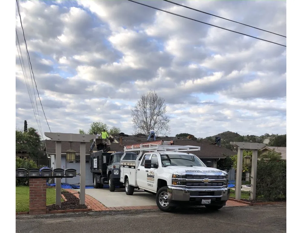 Slide of Sandoval Roofing