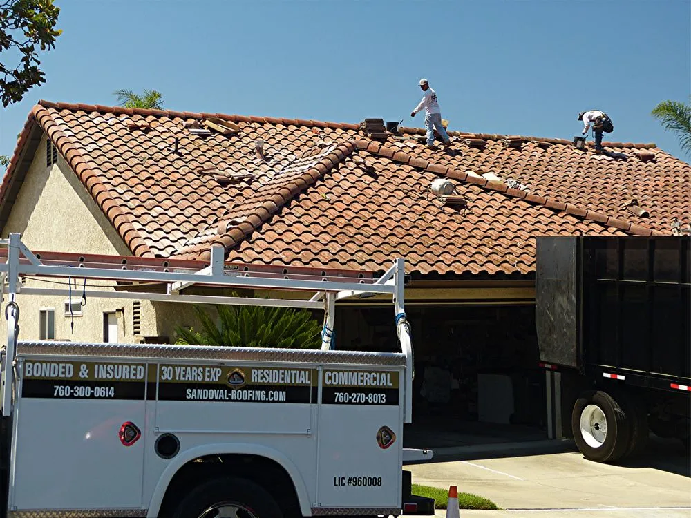 Slide of Sandoval Roofing