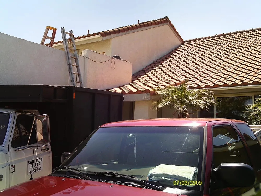 Slide of Santiago Roofing