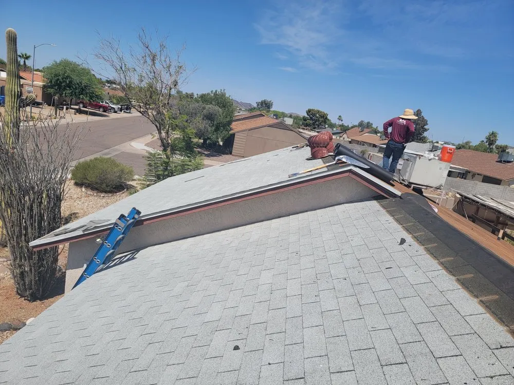 Slide of Santiago's Roofing