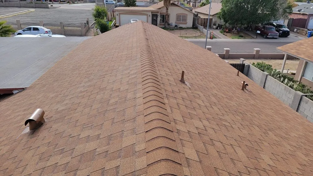 Slide of Santiago's Roofing