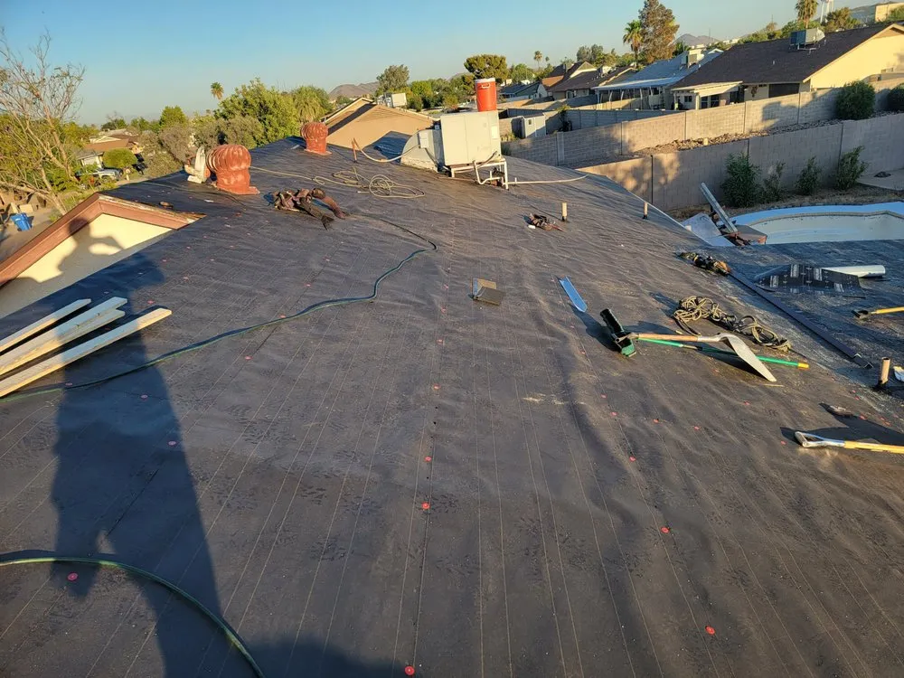 Slide of Santiago's Roofing