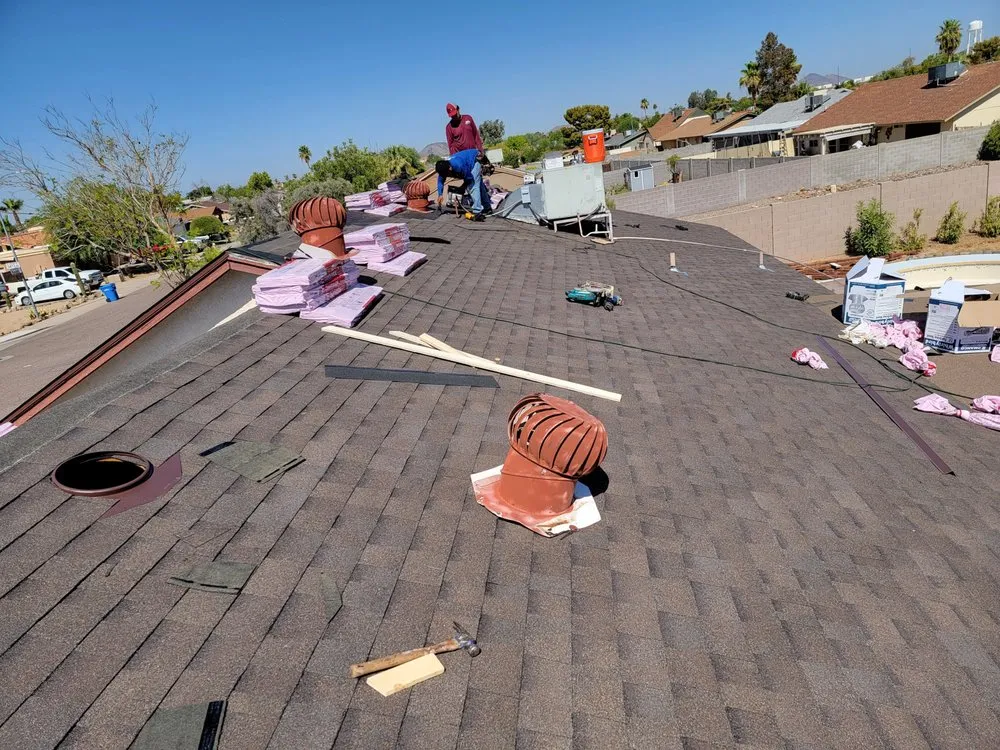 Slide of Santiago's Roofing