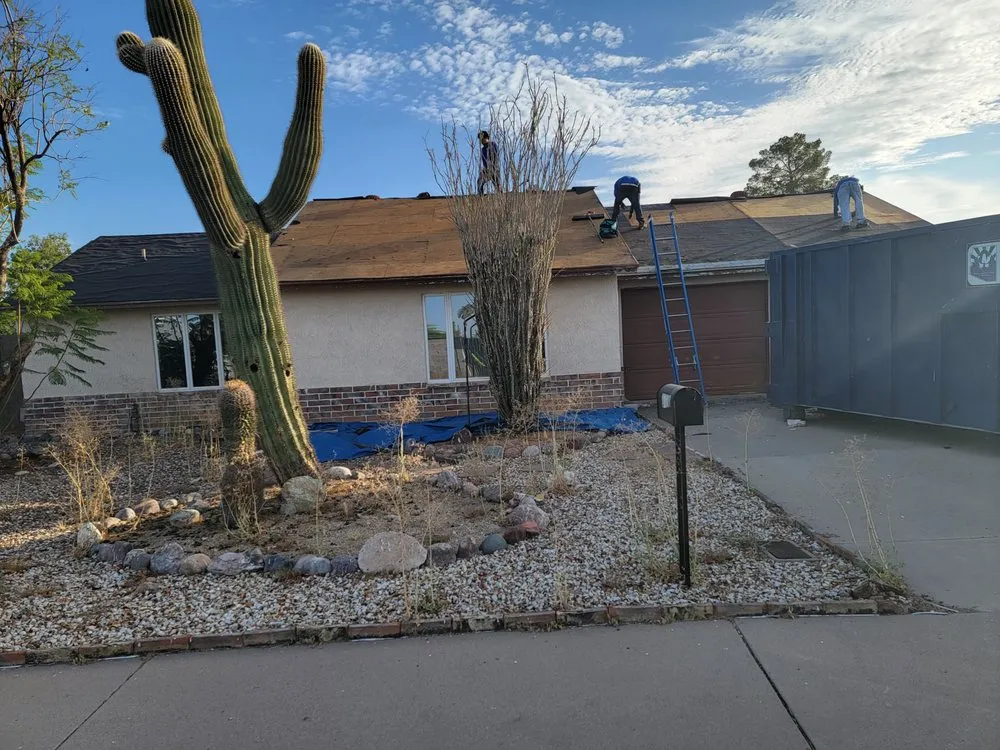 Slide of Santiago's Roofing