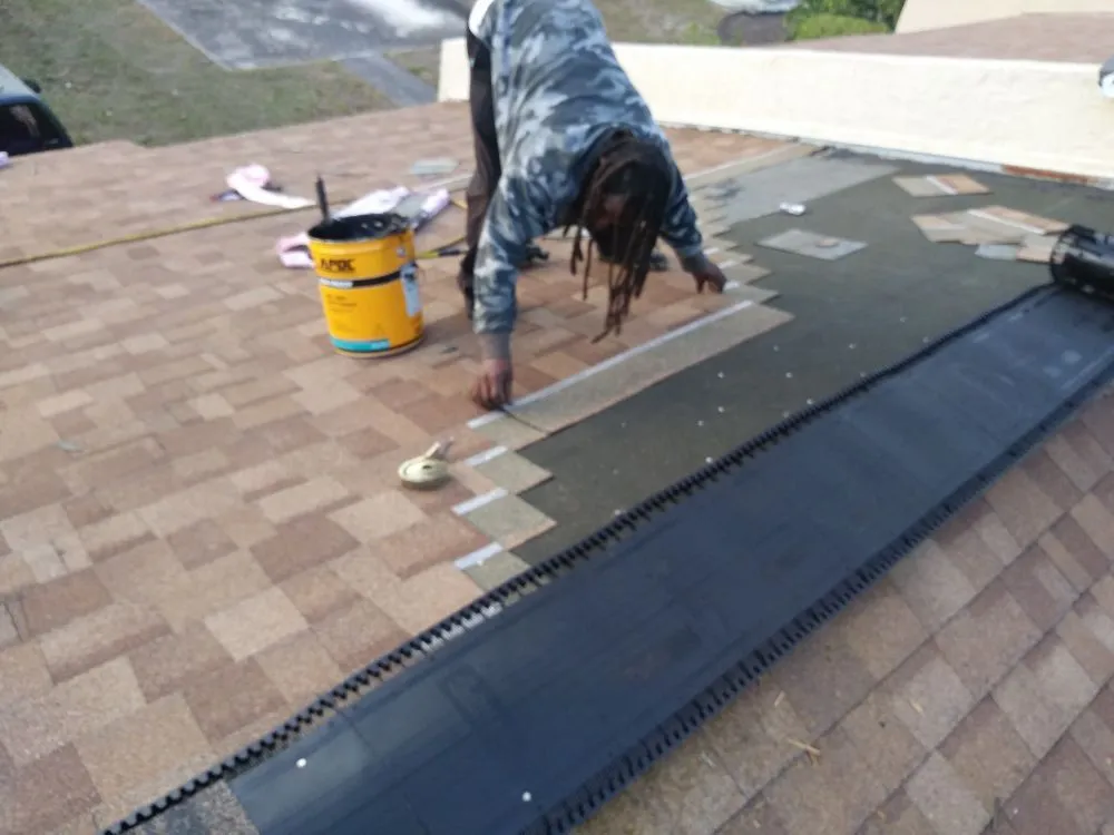 Slide of Saranovic & sons roofing