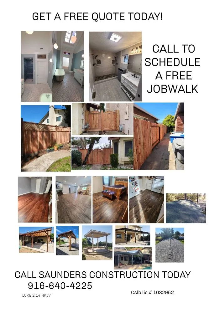 Local residential roofing service experts serving Sacremento, CA - Saunders Construction