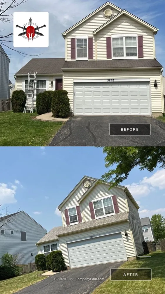 Slide of Savage Roofing