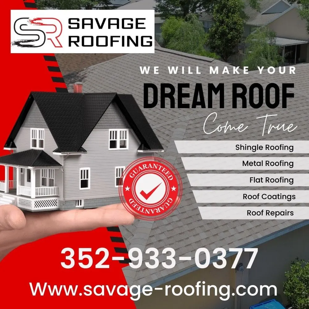 Slide of Savage Roofing