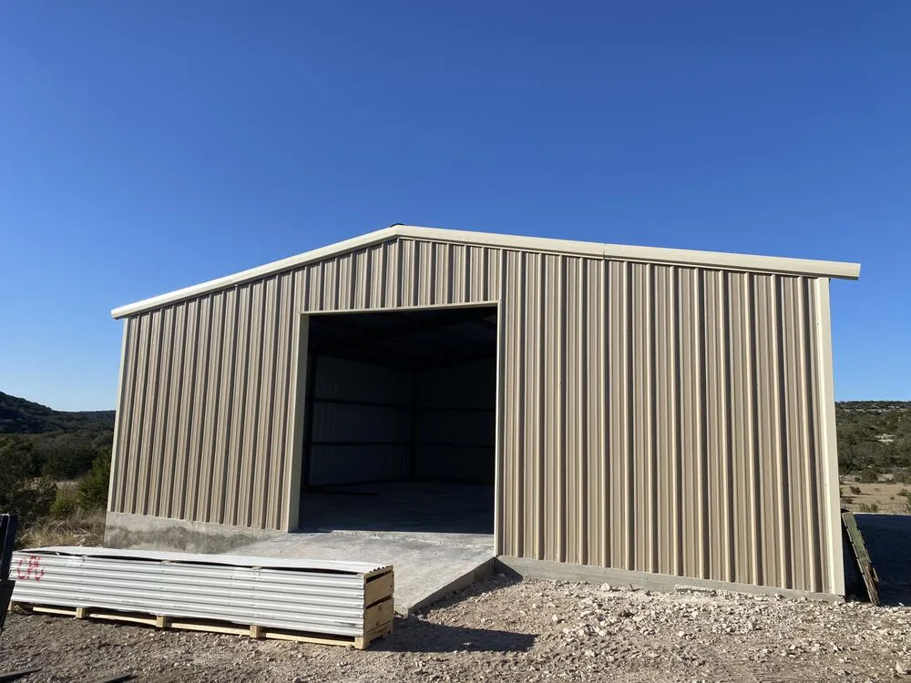 Trusted shingle roofing service for homes in Rocksprings, TX by Savior metal buildings