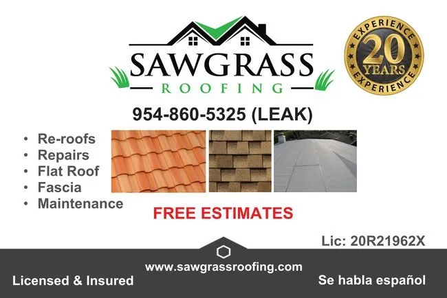 Slide of Sawgrass Roofing