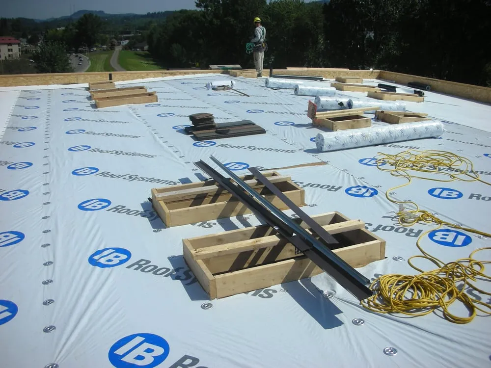 Slide of Sawtooth Roofing