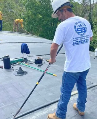 SB Roofing & Construction Logo