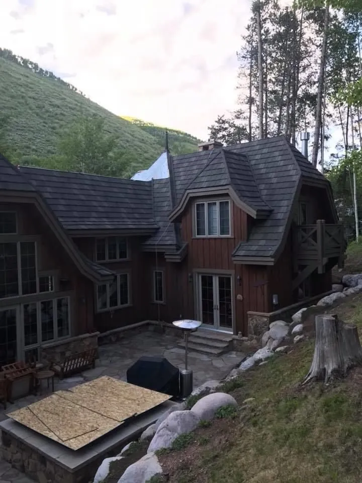 Slide of S&B Roofing