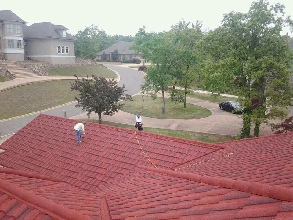 Slide of S&B Roofing