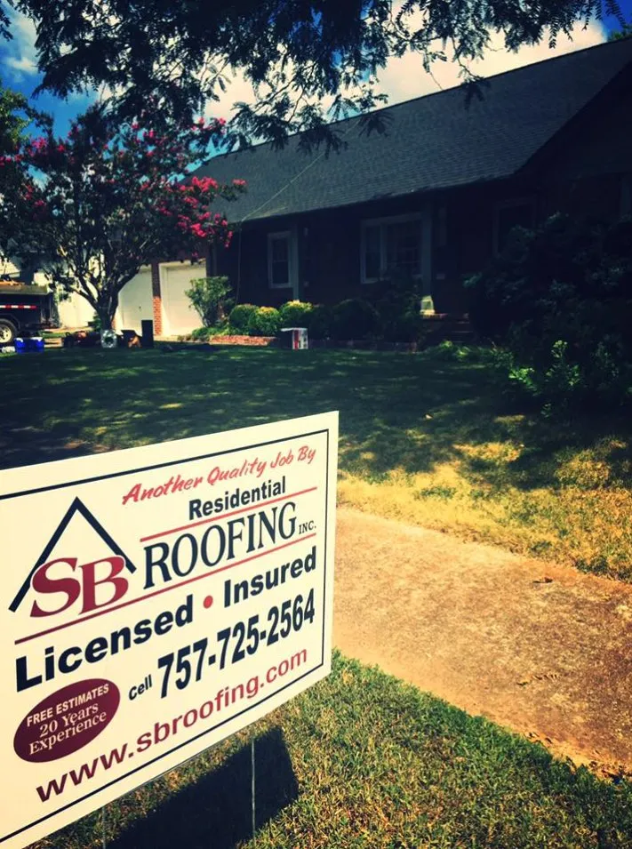 Slide of SB Roofing