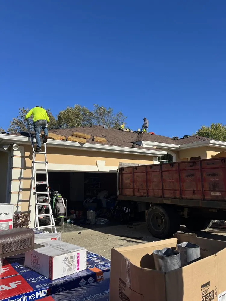 Slide of S&B Roofing