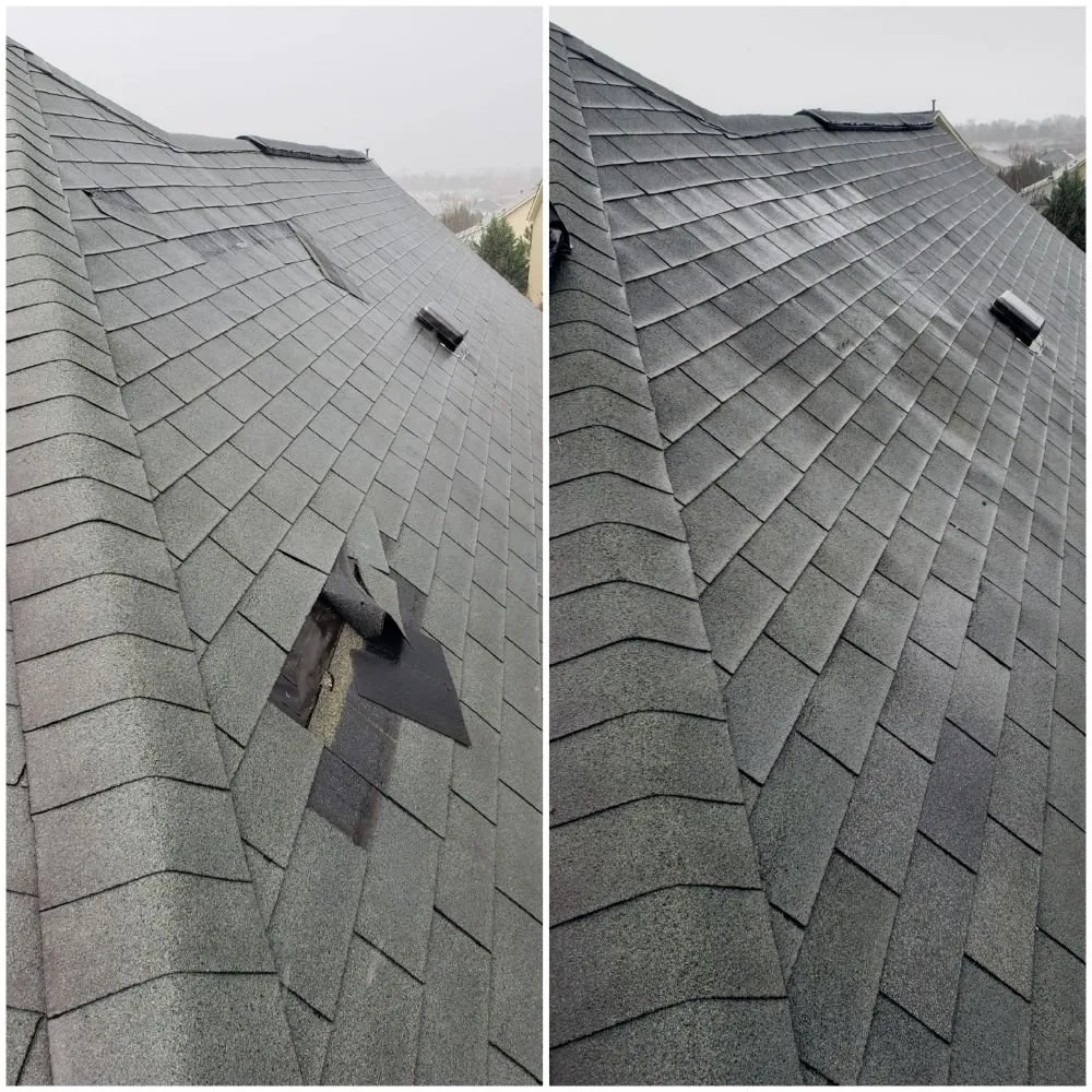 Slide of S&B Roofing Services