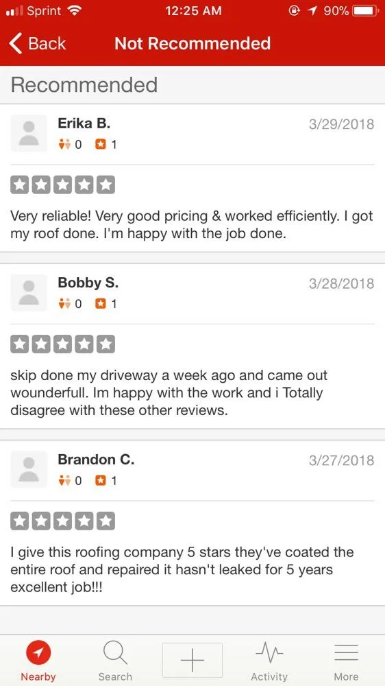 Slide of S&C Roofing & Paving