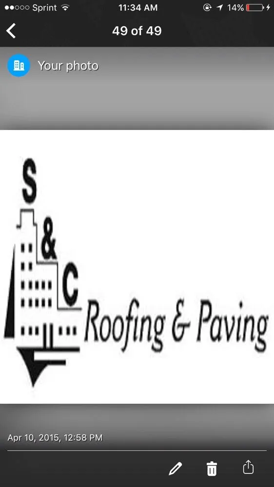 Slide of S&C Roofing & Paving