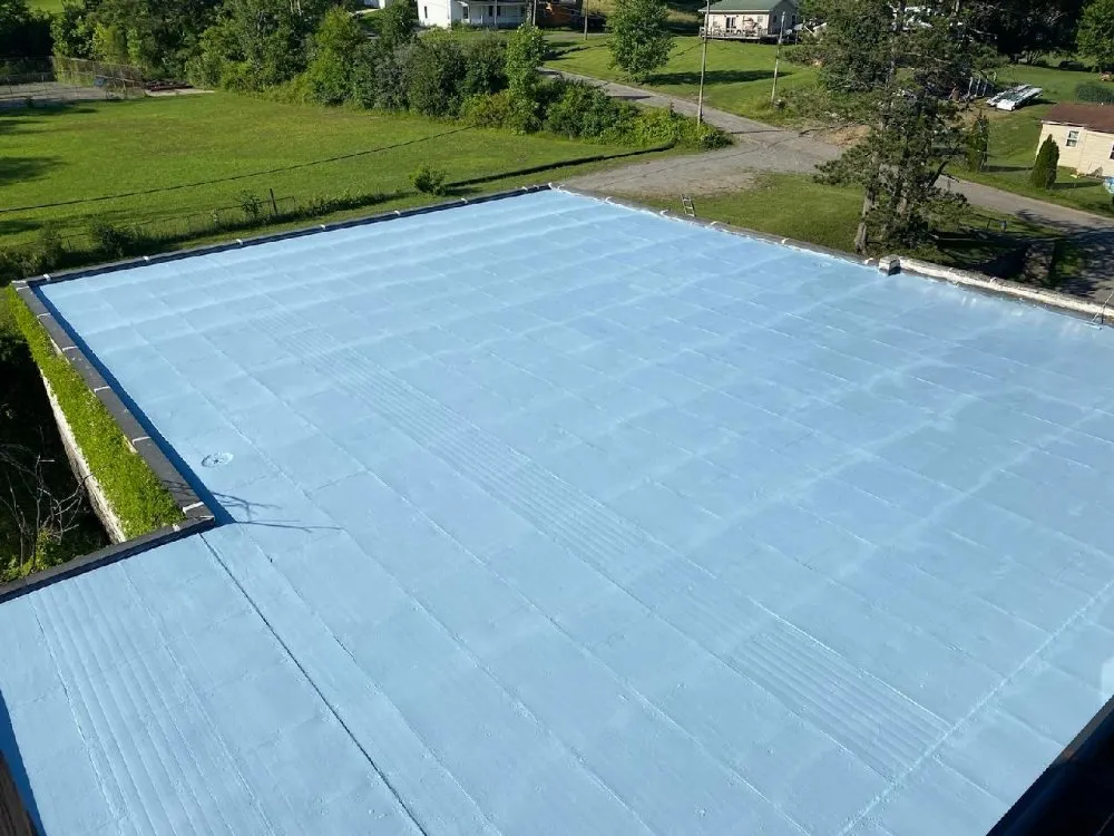 Local metal roofing installation for residential properties in Sandy Lake, PA by Schlabach Commercial Roofing