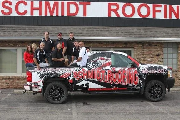 Slide of Schmidt Roofing