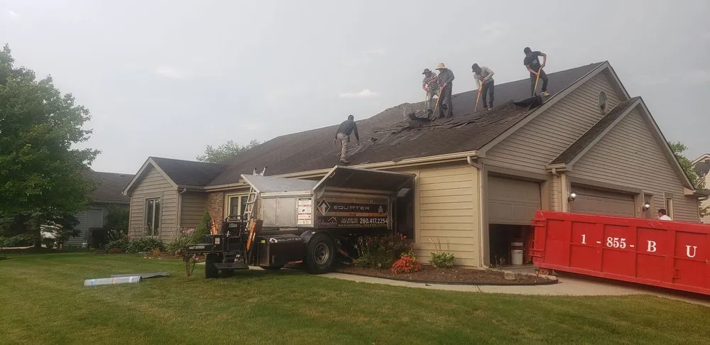 Professional residential roofing service for homes in Spencerville, IN by Schmucker Quality Construction