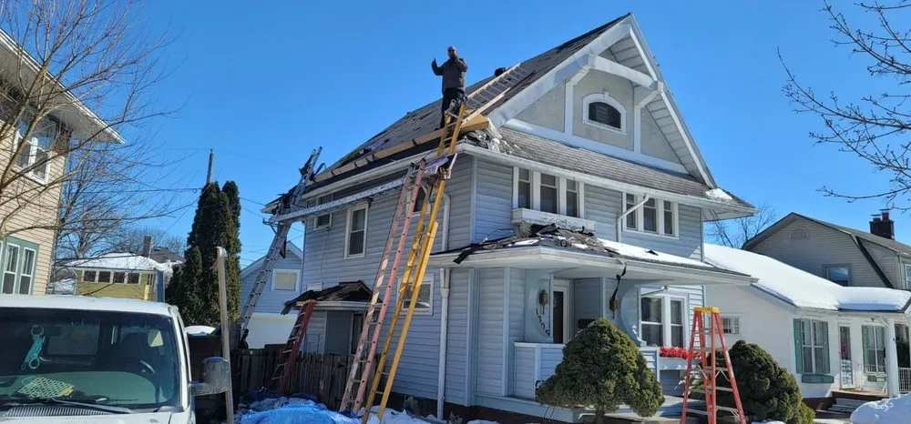 Local roof replacement in Spencerville, IN - Schmucker Quality Construction