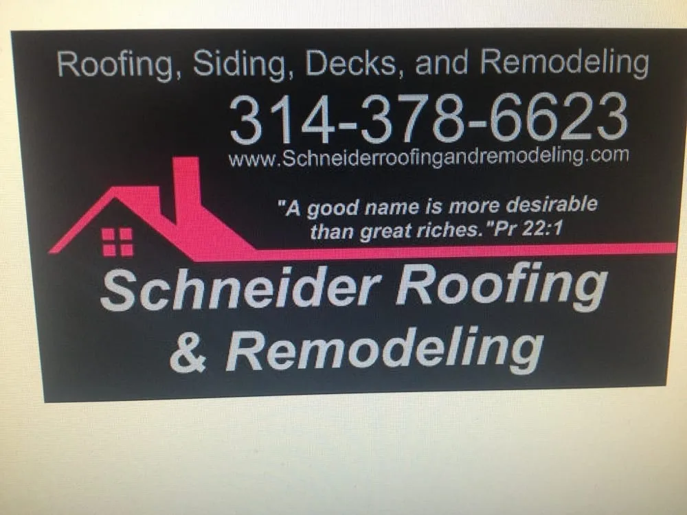 Licensed shingle roofing service in St Charles, MO - Schneider Roofing & Remodeling