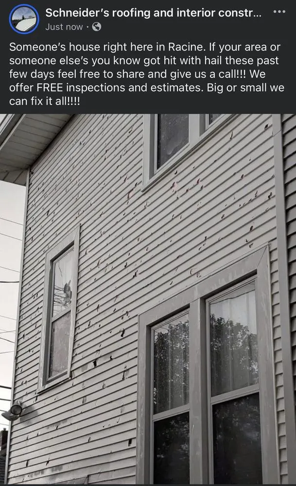 Slide of Schneider’s Roofing and Interior Construction