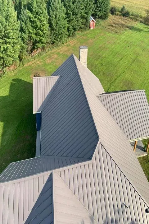 Slide of Schoenecker Steel Roofing