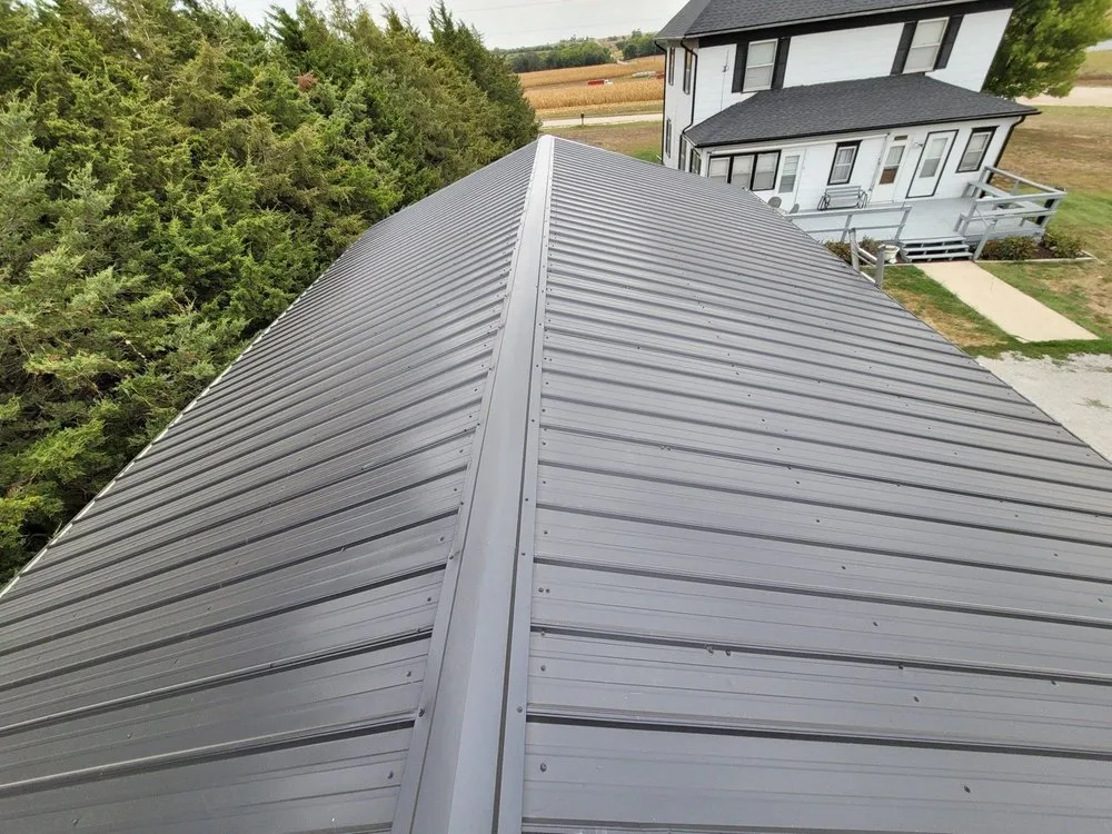 Slide of Schoen's Roofing