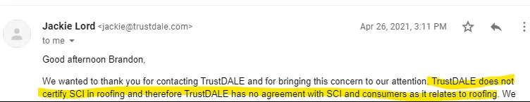 Slide of SCI Roofing and Construction