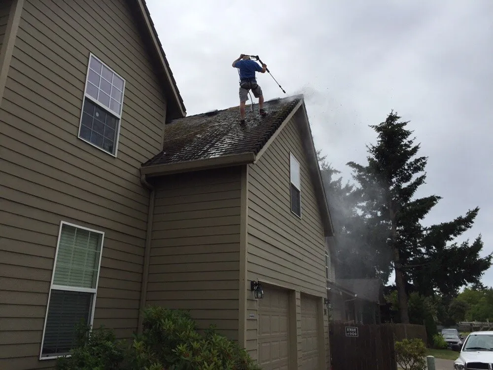 Slide of Scott Gutter Roof Cleaning