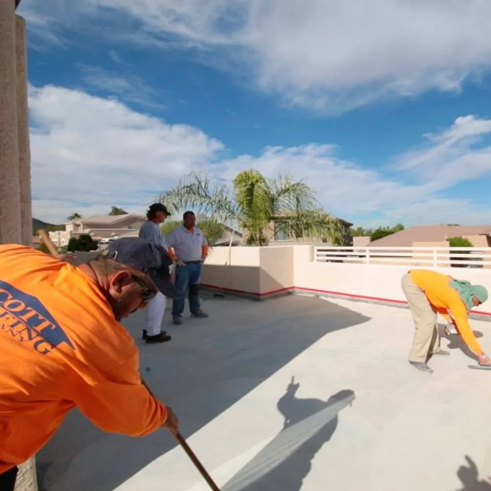 Slide of Scott Roofing Company