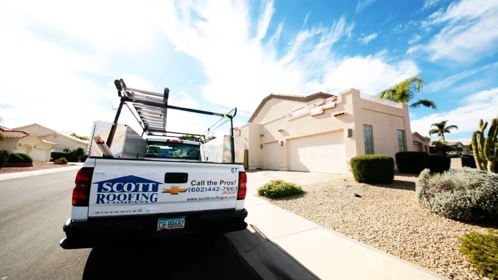 Slide of Scott Roofing Company