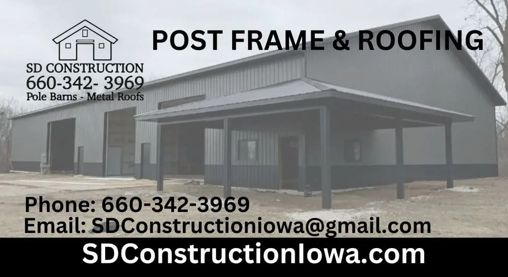Trusted storm damage roof repair experts serving Drakesville, IA - SD Construction