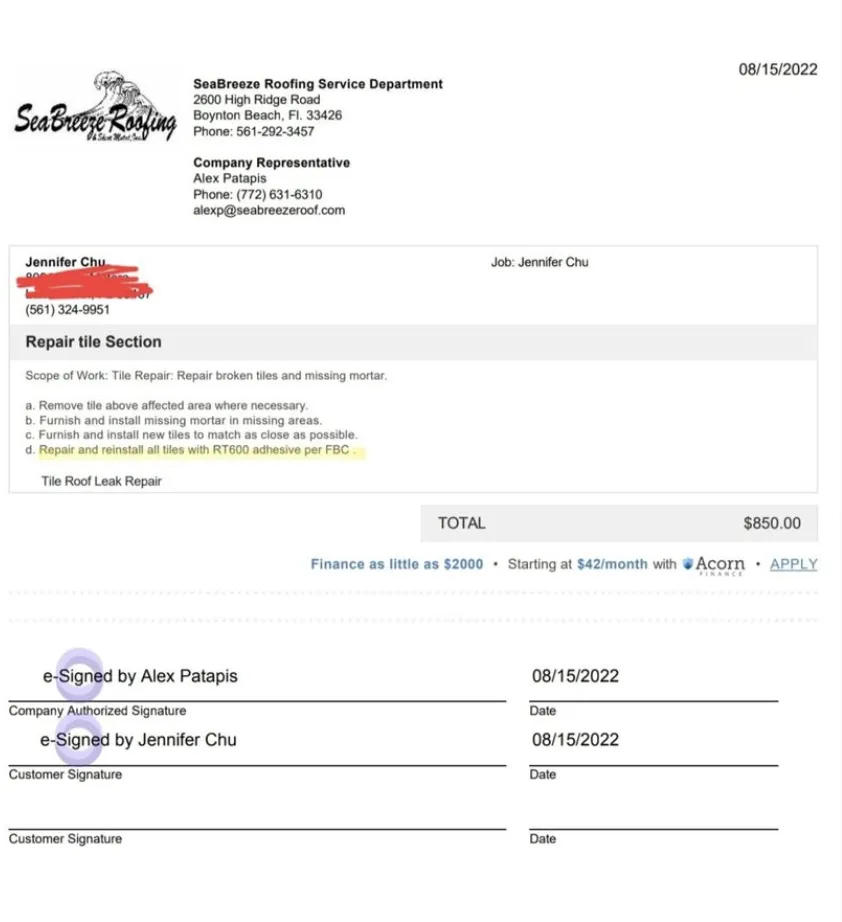 Slide of SeaBreeze Roofing & Sheet Metal