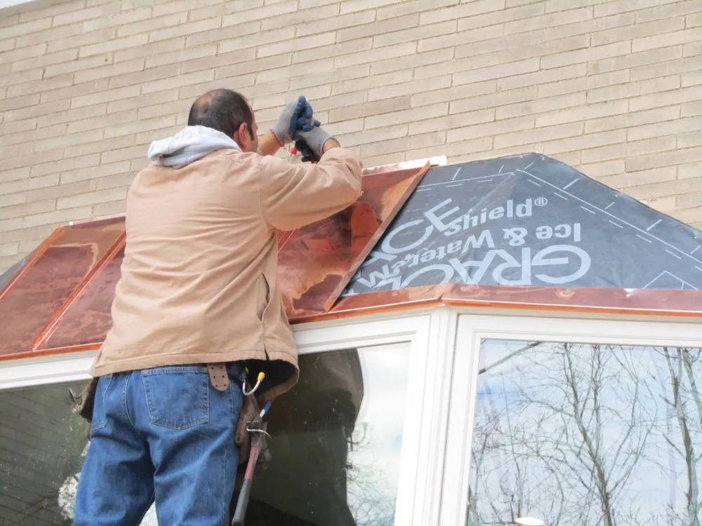 Slide of Seamless Gutter Services