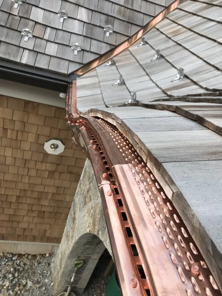 Slide of Seamless Gutter Services