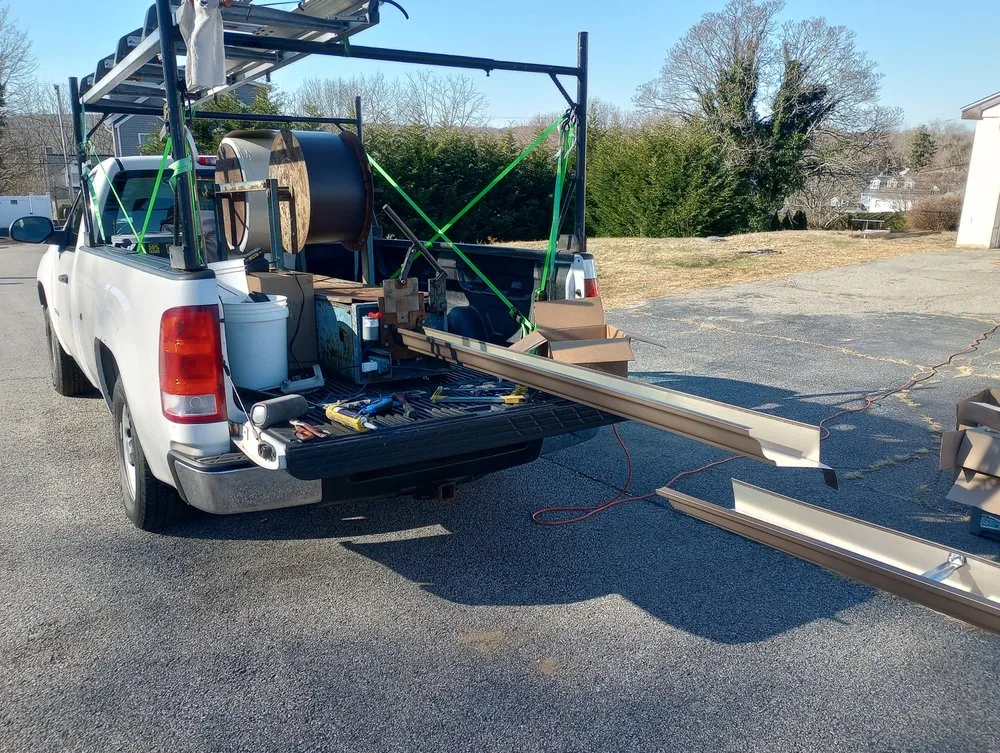 Slide of Seamless Gutters