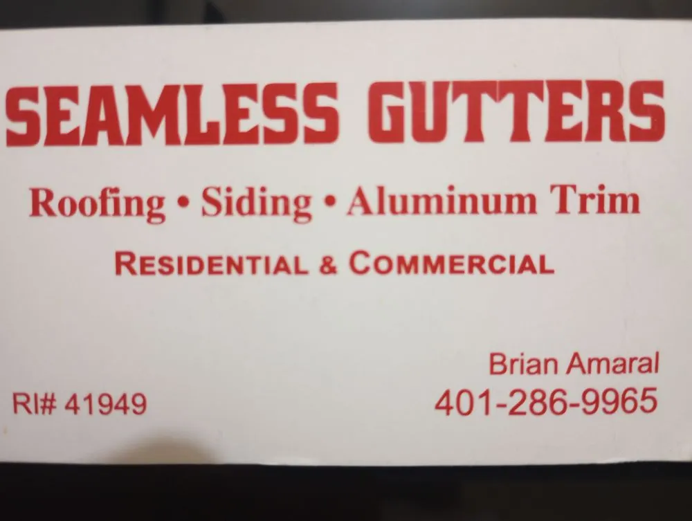 Slide of Seamless Gutters