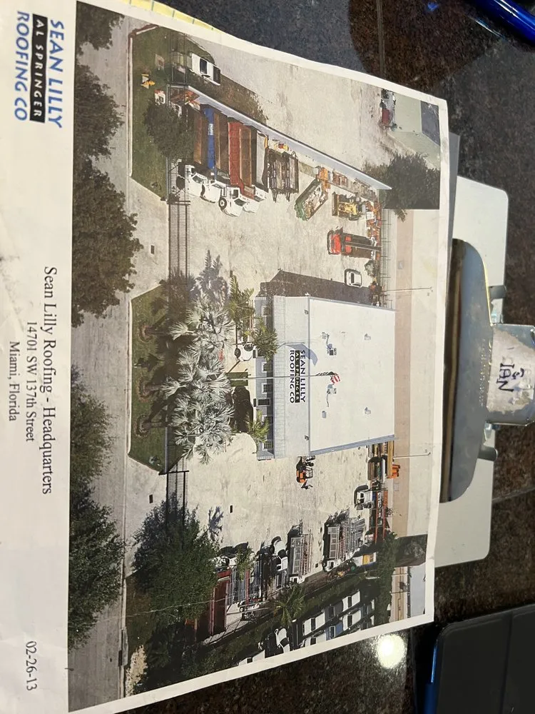 Slide of Sean Lilly Roofing